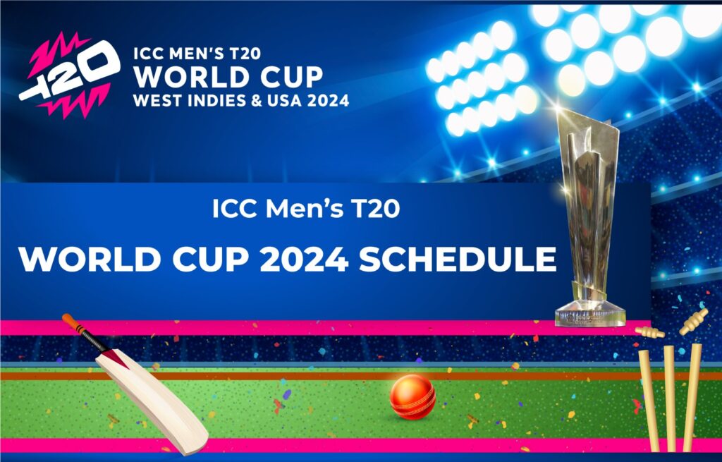 Men’s T-20 World Cup 2024 Time table